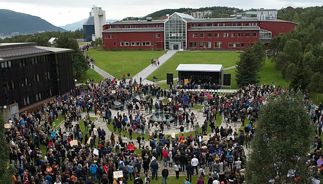 Åpning av studieåret ved UIT Norges arktiske universitet. (Foto: UiT)