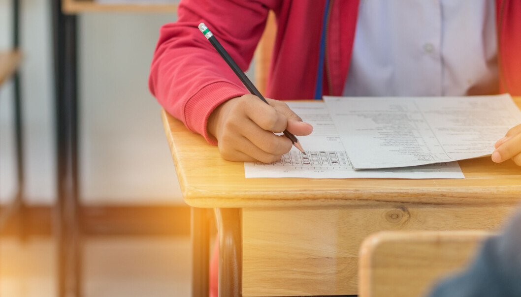 Kompliserte ord og vanskelig setningsstruktur, gjør at matteoppgavene kan bli unødvendig vanskelig for elevene, mener forsker. (Foto: Shutterstock) Kompliserte ord og vanskelig setningsstruktur, gjør at matteoppgavene kan bli unødvendig vanskelig for elevene, mener forsker. (Foto: Shutterstock)