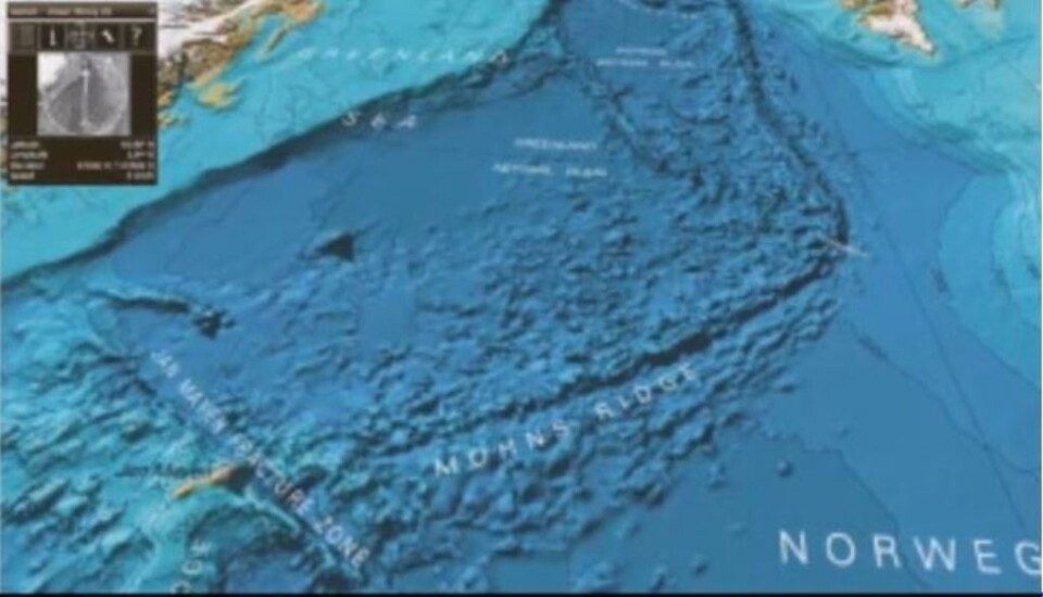 Estimater viser at det ligger mineraler med en verdi på 1000 milliarder i den norske sonen av den midt-Atlantiske ryggen. (Foto: (Illustrasjon: NTNU))