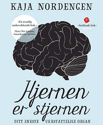 Hjernen er stjernen, fra Kagge forlag. Hjernen er stjernen, fra Kagge forlag.