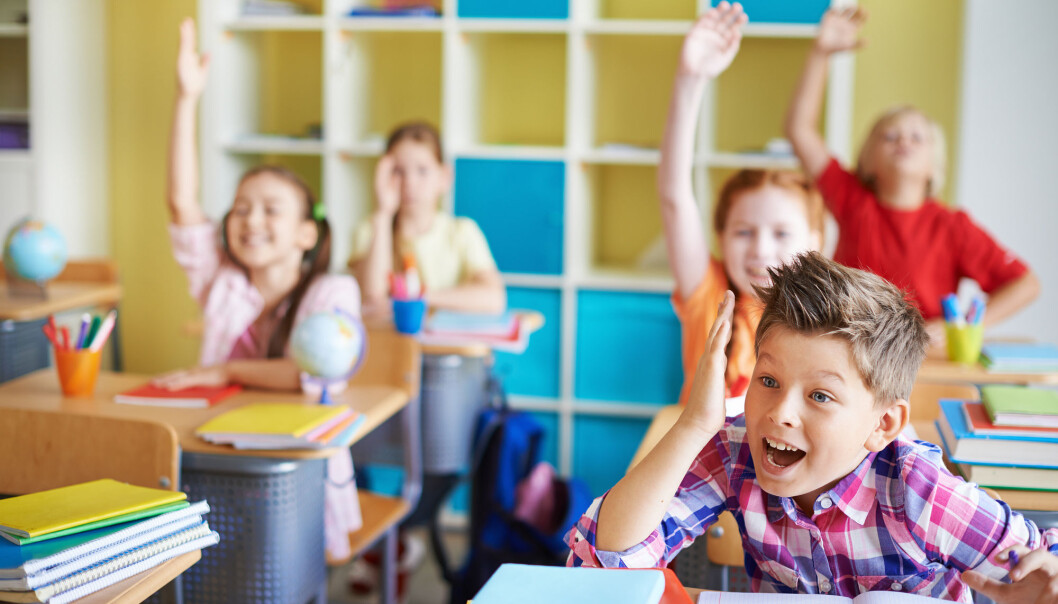Sammen med lesing, skriving, regning og digitale ferdigheter ses muntlighet på som en grunnleggende ferdighet i norsk skole. På papiret. (Illustrasjon: Pressmaster / Shutterstock / NTB scanpix) Sammen med lesing, skriving, regning og digitale ferdigheter ses muntlighet på som en grunnleggende ferdighet i norsk skole. På papiret. (Illustrasjon: Pressmaster / Shutterstock / NTB scanpix)