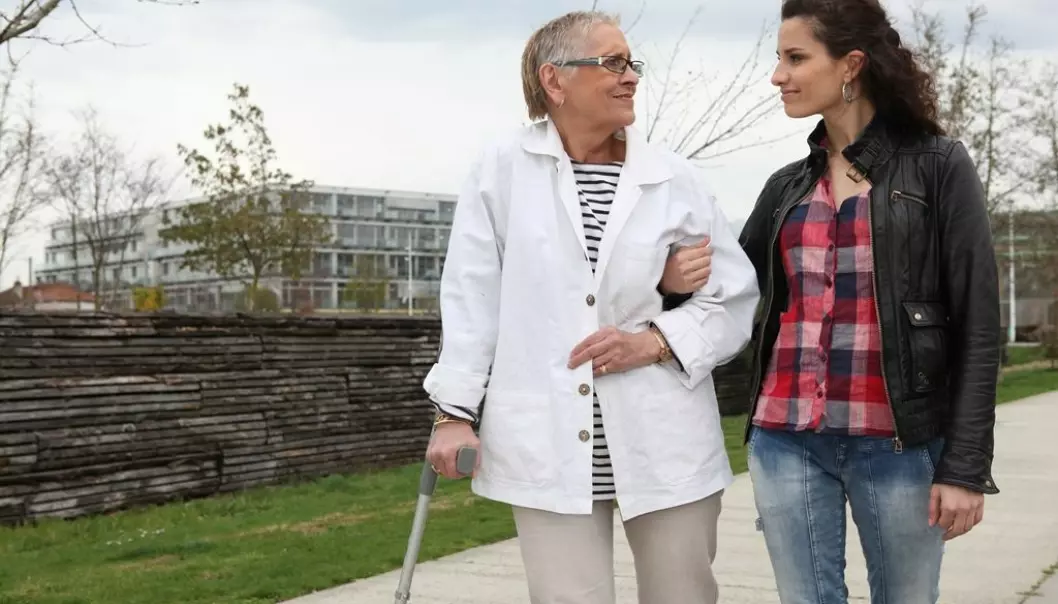 Alzheimers-pasienter setter pris på besøk selv om de glemmer