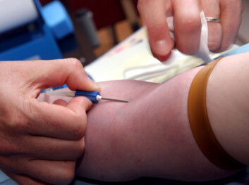 "Studien innebar blant annet at deltagerne skulle inn til en årlig legesjekk med blodprøve. (Illustrasjonsfoto: www.colourbox.no)" (Foto: Colourbox)