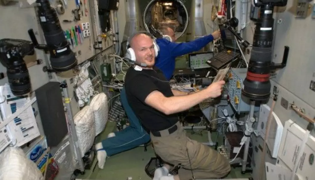 Hva gjør astronauter mens de er på jobb i rommet?