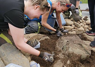 Roman bronze cauldron unearthed in central Norway burial cairn