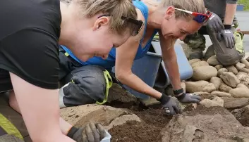 Roman bronze cauldron unearthed in central Norway burial cairn