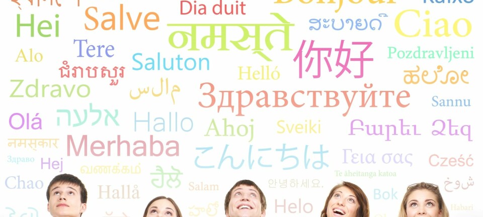 Gjenkjenner du et språk når du hører det? (Foto: Colourbox)