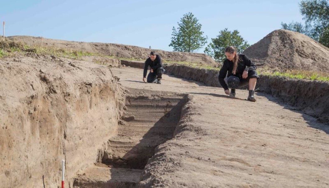 Vallø Borgring er femte, men ikke nødvendigvis siste, skudd på stammen av ringborger fra vikingtiden i Danmark, mener forskerne. (Foto: Danmarks Borgcenter) Vallø Borgring er femte, men ikke nødvendigvis siste, skudd på stammen av ringborger fra vikingtiden i Danmark, mener forskerne. (Foto: Danmarks Borgcenter)