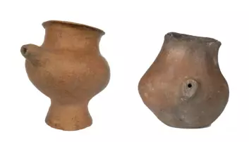 Dette er tåteflasker fra bronsealderen, mener forskere