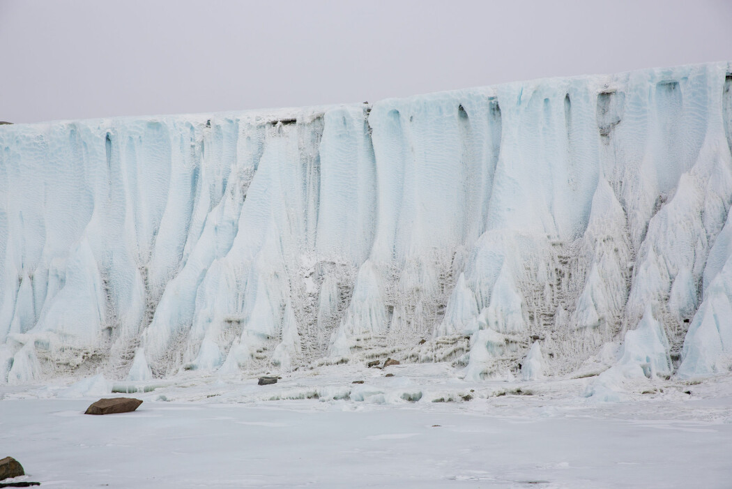 Bildet er fra området rundt Jutulsessen i Antarktis. Foto: Tore Meek / NTB scanpix