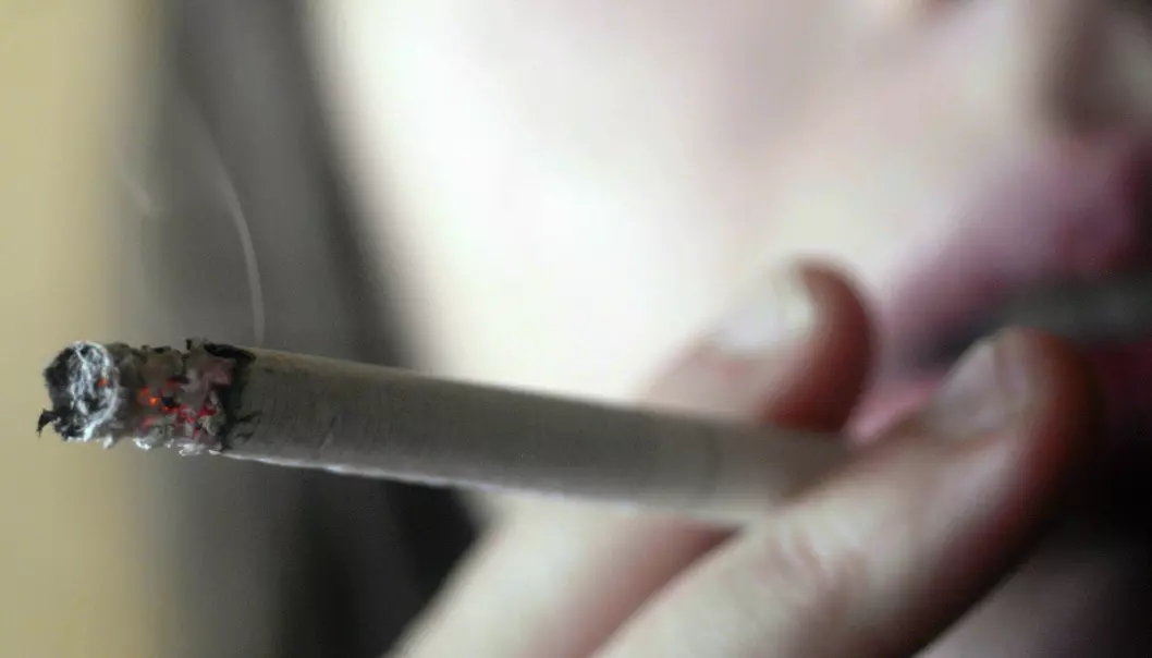 Røyking tredobler risikoen for frafall i skolen