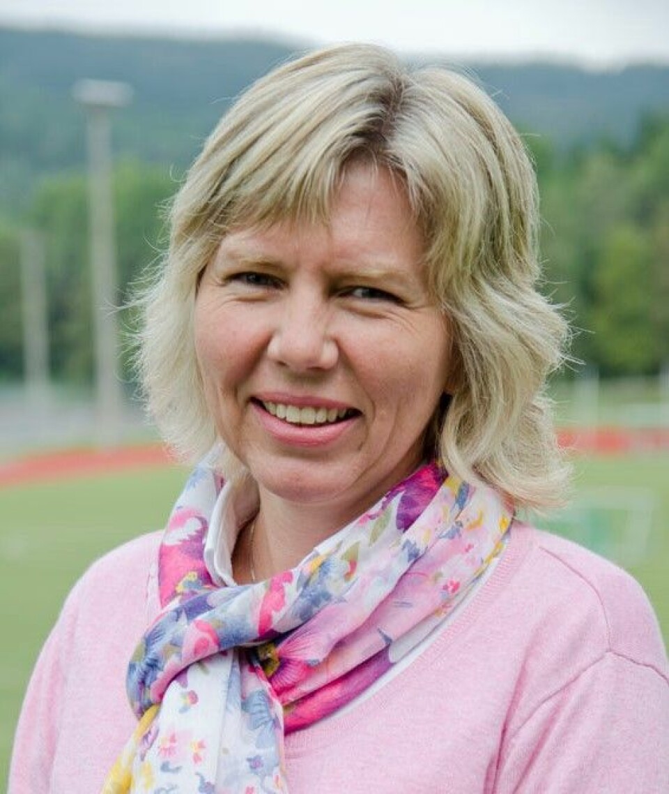 Hilde Moseby Berge ved Norges Idrettshøgskole. (Foto: Andreas B. Johansen)