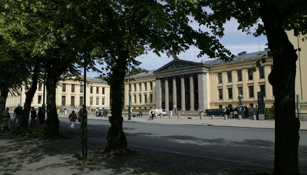 I fjor ble det avlagt 1564 doktorgrader ved norske læresteder. Det er en økning på 5 prosent sammenlignet med antallet uteksaminerte i 2017. Her Universitetet i Oslo. (Foto: Terje Bendiksby, NTB scanpix) I fjor ble det avlagt 1564 doktorgrader ved norske læresteder. Det er en økning på 5 prosent sammenlignet med antallet uteksaminerte i 2017. Her Universitetet i Oslo. (Foto: Terje Bendiksby, NTB scanpix)