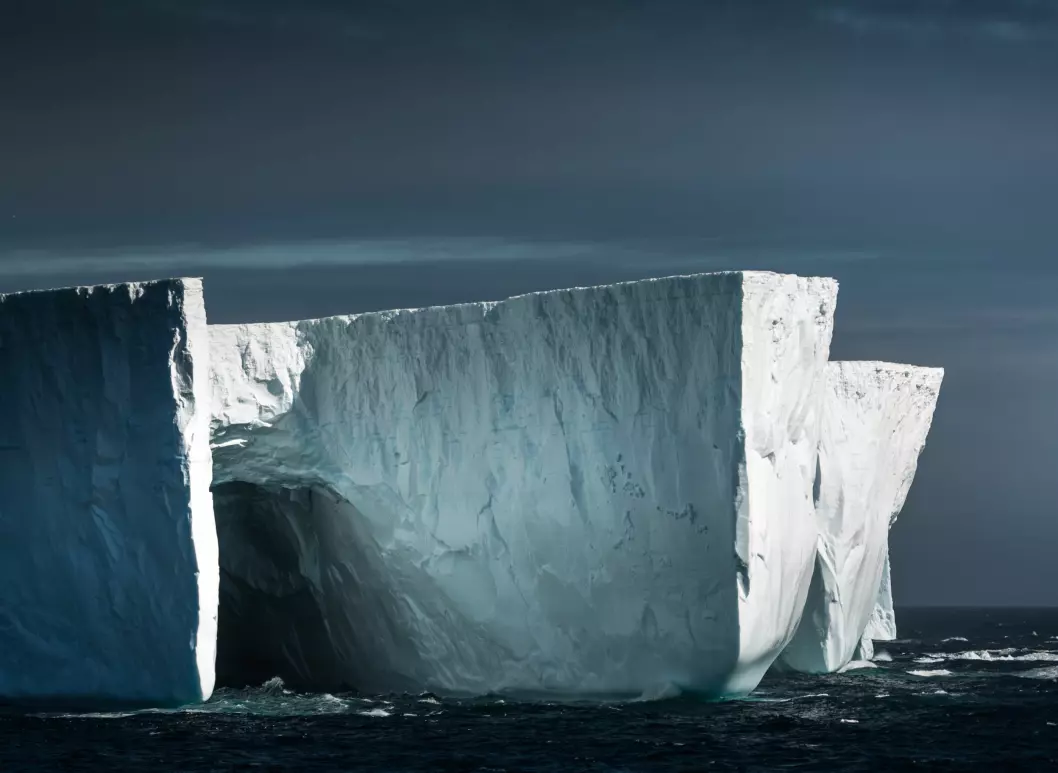 The deep icecaps in Antarctica give the researchers insight into the climate on earth hundreds, thousands and millions of years ago. (Fotograf: Andreas Wolden / Havforskningsinstituttet)