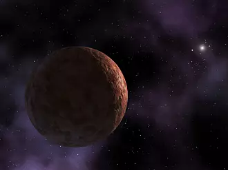 Helt siden Sedna ble oppdaget i 2003, har enkelte forskere spekulert i om dens merkelige bane kan skyldes en Planet X, en niende planet. (Illustrasjon: NASA/JPL-Caltech/R. Hurt (SSC-Caltech))