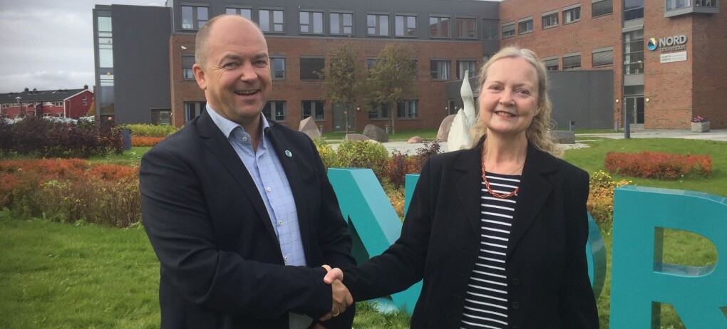 Faggruppelærer Morten Edvardsen og professor Janice Bland skal videreutvikle lærerutdanninga ved Nord universitet med midlene. (Foto: Reinhold Bland) Faggruppelærer Morten Edvardsen og professor Janice Bland skal videreutvikle lærerutdanninga ved Nord universitet med midlene. (Foto: Reinhold Bland)