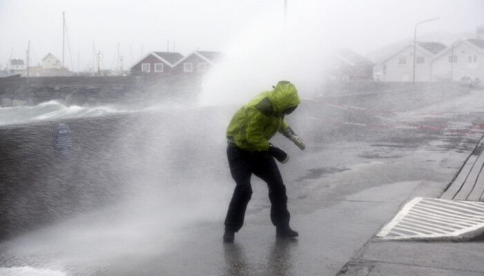 Ekstremværet «Ole» traff land ved Bodø i 2015. Foto: Marius Helge Larsen / NTB scanpix Ekstremværet «Ole» traff land ved Bodø i 2015. Foto: Marius Helge Larsen / NTB scanpix