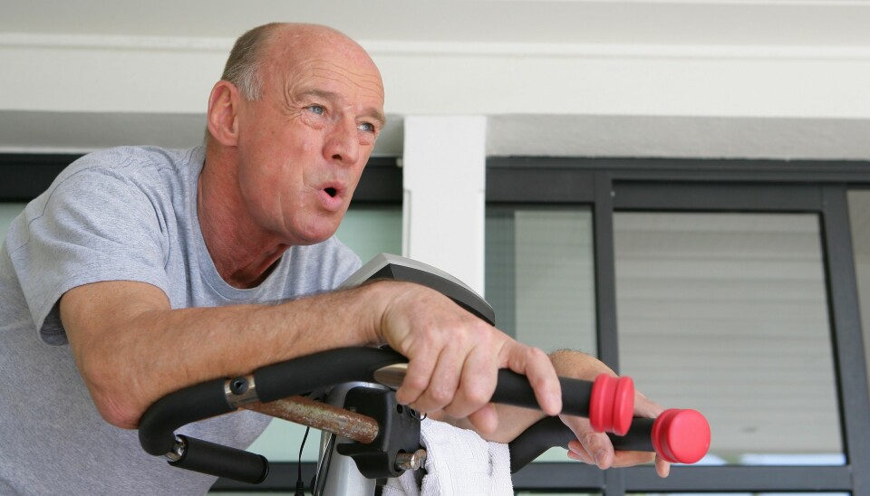 Kanskje du får friskere hjerne som eldre dersom du holder hjertet sunt med trening. (Foto: Colourbox)