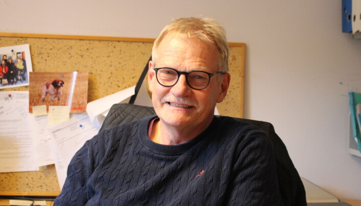Forsker Øystein Ahlstrøm ved NMBU har husdyrernæring som fagfelt, spesielt hund, katt og pelsdyr. (Foto: Elise Kjørstad) Forsker Øystein Ahlstrøm ved NMBU har husdyrernæring som fagfelt, spesielt hund, katt og pelsdyr. (Foto: Elise Kjørstad)