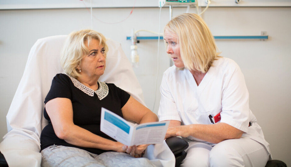 I prosjektet Letsgo får pasienten større ansvar for sine egen helse. (Illustrasjonsfoto: Anette Strømsbo Gjørv, Sørlandet sykehus)