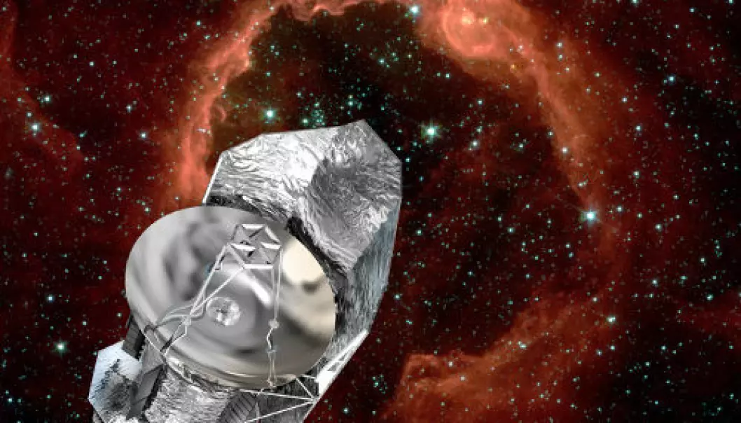 Rekordstort romteleskop led varmedøden