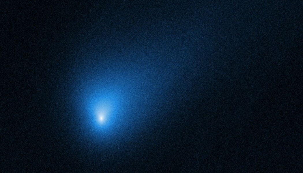 Det beste bildet av 2I/Borisov er tatt av Hubble Space Telescope. (Foto: NASA, ESA og D. Jewitt (UCLA)) Det beste bildet av 2I/Borisov er tatt av Hubble Space Telescope. (Foto: NASA, ESA og D. Jewitt (UCLA))