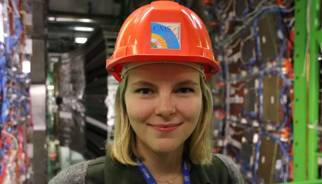 Eli Bæverfjord Rye er fysiker og forsker på data fra forsøkene som gjennomføres på CERN. (Foto: Lasse Biørnstad) Eli Bæverfjord Rye er fysiker og forsker på data fra forsøkene som gjennomføres på CERN. (Foto: Lasse Biørnstad)