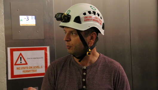 Lars Tore Rødne jobber ved CMS til vanlig. Akkurat nå er han reiseguide for norske journalister. (Foto: Lasse Biørnstad) Lars Tore Rødne jobber ved CMS til vanlig. Akkurat nå er han reiseguide for norske journalister. (Foto: Lasse Biørnstad)