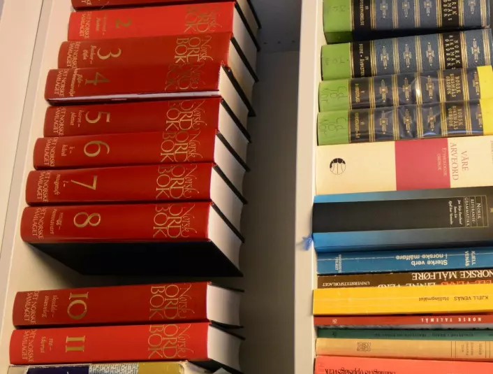 Universitetet i Oslo vil ikke ha ansvar for verken storverket Norsk Ordbok eller andre, norske ordbøker de neste årene. (Foto: Ida Kvittingen)