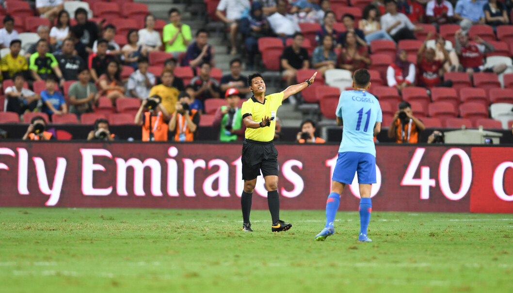 International Champions Cup (ICC) 2018 i Singapore. (Foto: Shutterstock / NTB Scanpix) International Champions Cup (ICC) 2018 i Singapore. (Foto: Shutterstock / NTB Scanpix)