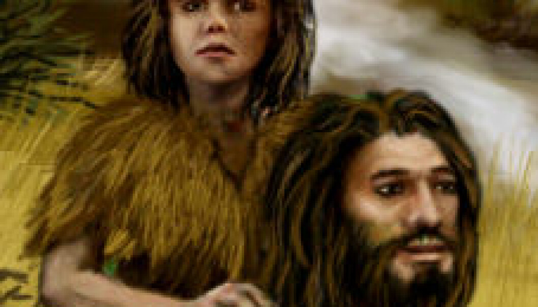 Neandertalerene nesten utrydda før mennesket kom