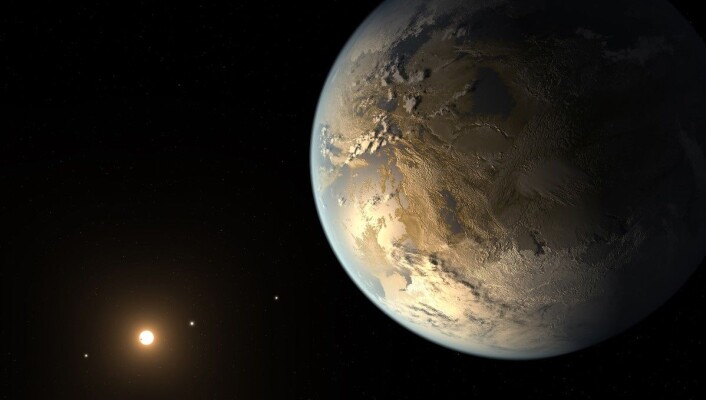Kepler 186 f er foreløpig den planeten eksperter har mest tro på at kan huse liv. Den ble oppdaget i år, og får derfor ikke nytt navn i denne omgangen. (Foto: NASA/Reuters) Kepler 186 f er foreløpig den planeten eksperter har mest tro på at kan huse liv. Den ble oppdaget i år, og får derfor ikke nytt navn i denne omgangen. (Foto: NASA/Reuters)