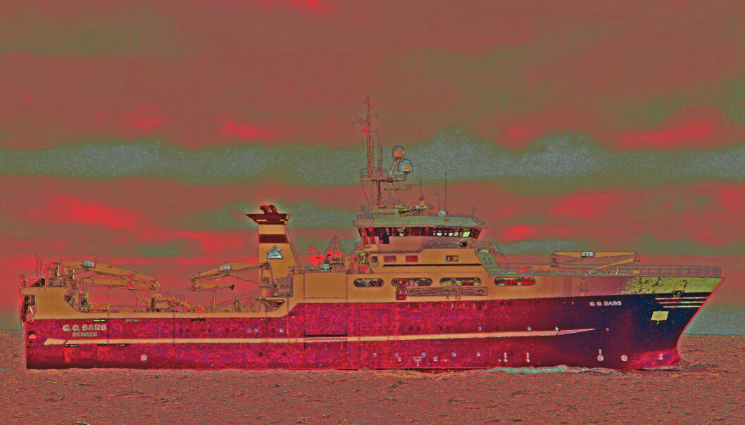 Originalfoto: Tom Ole Drange, Havforskningsinstituttet Originalfoto: Tom Ole Drange, Havforskningsinstituttet