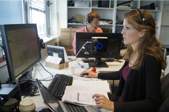 Kim Nergaard og Toril Bye Rinnan er to av tre nordmenn involvert i METERON-prosjektet. (Foto: ESA) Kim Nergaard og Toril Bye Rinnan er to av tre nordmenn involvert i METERON-prosjektet. (Foto: ESA)