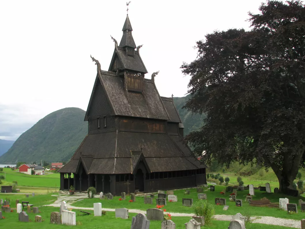 Hopperstad Stave Church in Sogn og Fjordane county is dendro-dated to 1131-1132. Previously, the date was estimated at 1125-1250. Photo: Jan Michael Stornes
