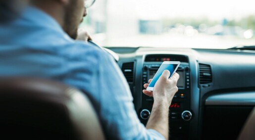 Mindre stress i bil med mobil