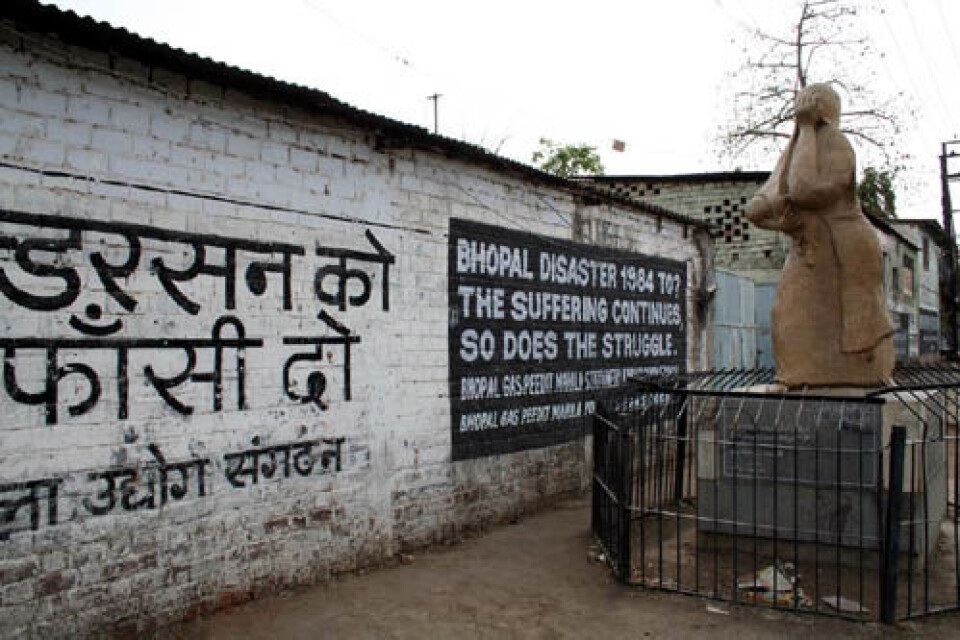 Det er 25 år siden katastrofen i den indiske byen Bhopal da giftig gass fra kjemigiganten Union Carbides datterselskap drepte tusener. (Foto: Wikimedia Commons)