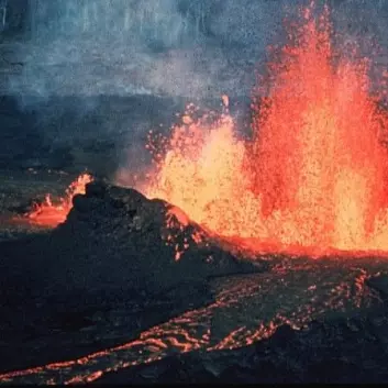 "Var det vulkanisk aktivitet som gjorde at dinoene gikk dukken? (Foto: Wikimedia Commons)"
