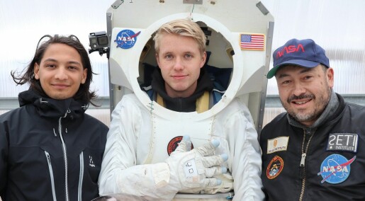 Norsk astronaut-hanske kan bli med til månen og Mars