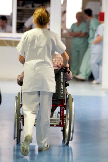 I en omsorgsteknologi-lab kan man studere hvordan teknologien påvirker organiseringen av omsorgstjenester. (Illustrasjonsfoto: iStockphoto) I en omsorgsteknologi-lab kan man studere hvordan teknologien påvirker organiseringen av omsorgstjenester. (Illustrasjonsfoto: iStockphoto)