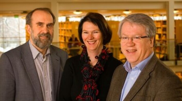 Stiller til valg i Bergen: fra venstre Rolf Reed, Ernst Nordtveit og Lise Øvreås (Foto: UiB) Stiller til valg i Bergen: fra venstre Rolf Reed, Ernst Nordtveit og Lise Øvreås (Foto: UiB)
