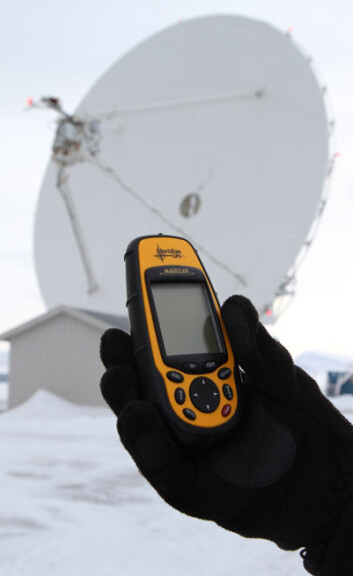 VLBI danner grunnlag for nøyaktige GPS-obervasjoner. Foto: Bjørn-Owe Holmberg. VLBI danner grunnlag for nøyaktige GPS-obervasjoner. Foto: Bjørn-Owe Holmberg.