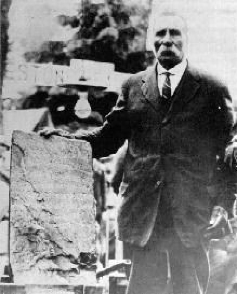 'Olof Ohman og Kensingtonsteinen.'