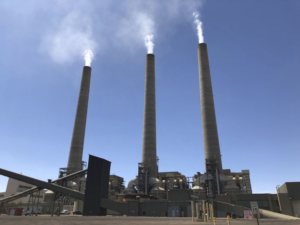 Et kullkraftverk i den amerikanske delstaten Arizona som etter planen skal stenge i løpet av året. Kullkraft er en av de største kildene til utslipp av CO2. Et kullkraftverk i den amerikanske delstaten Arizona som etter planen skal stenge i løpet av året. Kullkraft er en av de største kildene til utslipp av CO2.