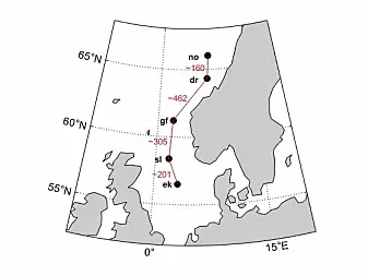 Ida Marie Solbrekke har studert hvordan vindressursene fra Ekofisk i sør til Norne i nord utfyller hverandre.