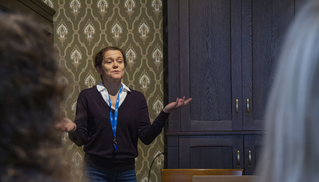 Evolutionary biologist and CAS Fellow Mihaela Pavličev presented her latest research on the female orgasm during the second lunch seminar at CAS this semester. Evolutionary biologist and CAS Fellow Mihaela Pavličev presented her latest research on the female orgasm during the second lunch seminar at CAS this semester.