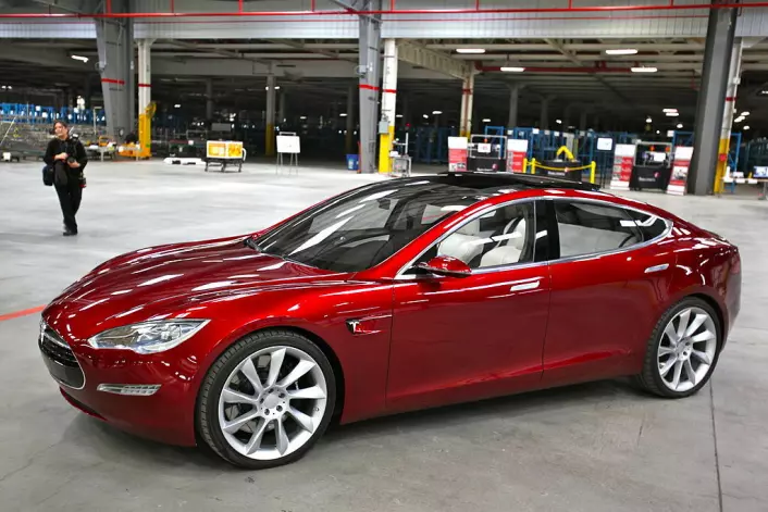 Tesla Motors nye «Model S». (Foto: (Photo: Wikipedia commons))