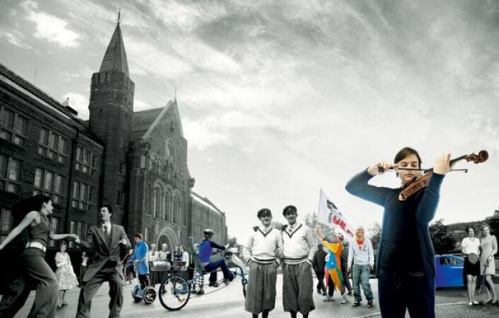 NTNU fyller 100 år i september. Historikerne Thomas Brandt og Ola Nordal har skrevet «Historien om NTNU – turbulens og tankekraft» som utgis i høst. Gemini-redaksjonen utfordret dem til å skrive en artikkel om NTNUs historiske betydning. (Illustrasjon: Geir Mogen) NTNU fyller 100 år i september. Historikerne Thomas Brandt og Ola Nordal har skrevet «Historien om NTNU – turbulens og tankekraft» som utgis i høst. Gemini-redaksjonen utfordret dem til å skrive en artikkel om NTNUs historiske betydning. (Illustrasjon: Geir Mogen)