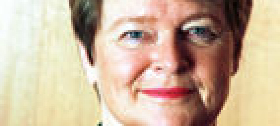 'Generaldirektør Gro Harlem Brundtland i WHO. (Foto: WHO/P. Virot)'