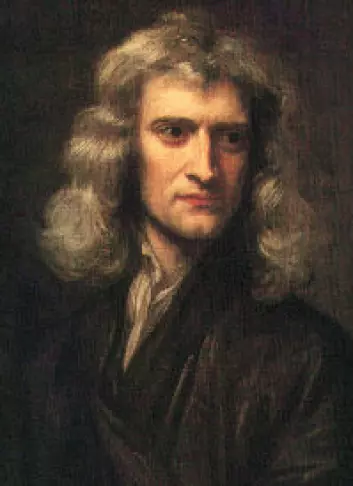 "Isaac Newton."